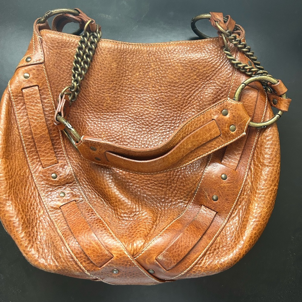 FRYE Leather Shoulder Handbag VINTAGE